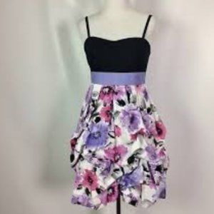 Lavender Floral Dress